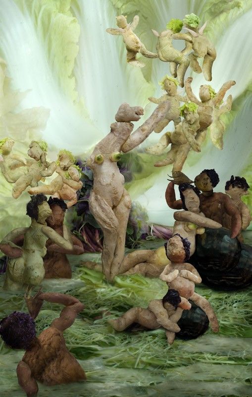 Endangered Species Vegetable Artwork