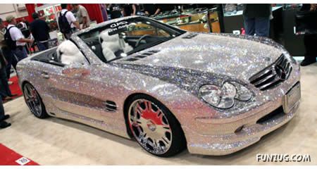 Diamond Covered Mercedez