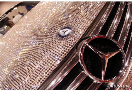 Diamond Covered Mercedez