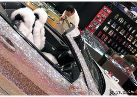Diamond Covered Mercedez