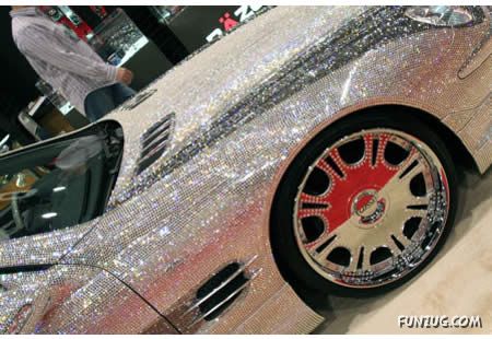 Diamond Covered Mercedez