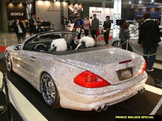 Diamond Covered Mercedez