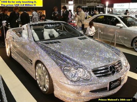 Diamond Covered Mercedez