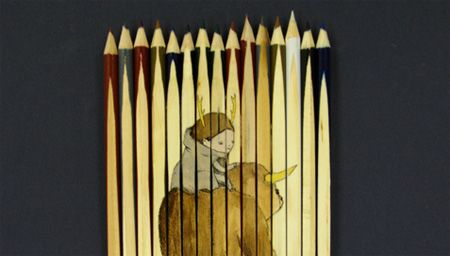 Creative Artwork on Pencil