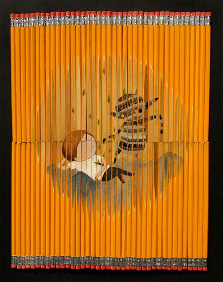 Creative Artwork on Pencil