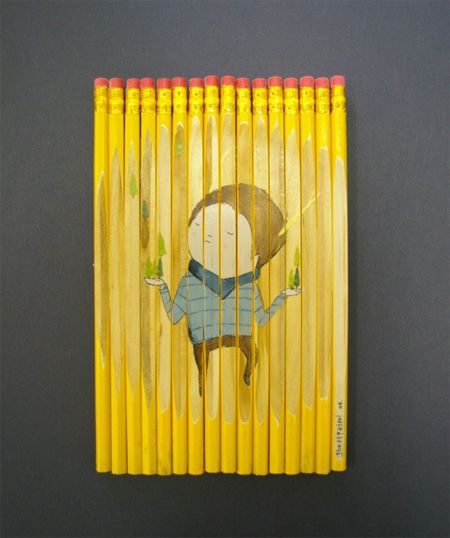 Creative Artwork on Pencil