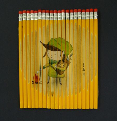 Creative Artwork on Pencil