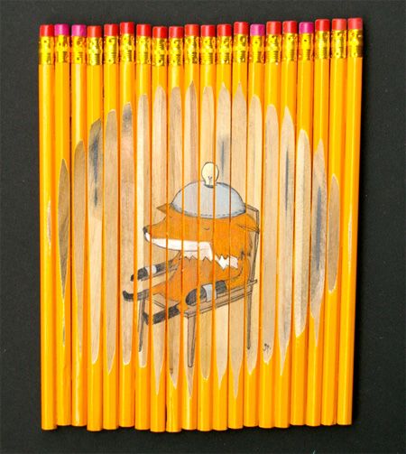 Creative Artwork on Pencil