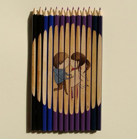 Creative Artwork on Pencil
