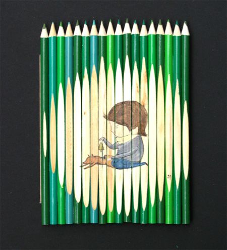 Creative Artwork on Pencil