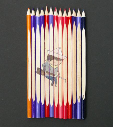 Creative Artwork on Pencil
