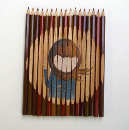 Creative Artwork on Pencil