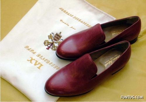Stefanelli Shoes for Pope Benedetto XVI