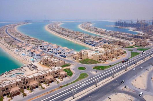 Artificial Island in Dubai