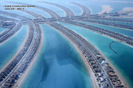 Artificial Island in Dubai
