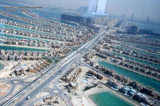 Artificial Island in Dubai