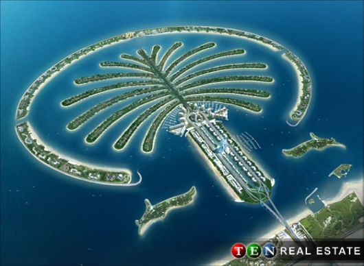 Artificial Island in Dubai