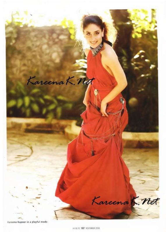 Kareena Kapoor for Hi Blitz November 2008