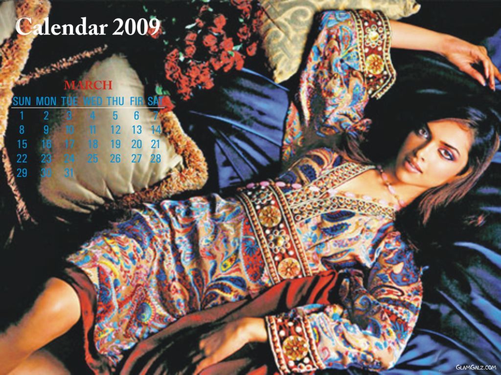 Deepika Padukone Unofficial 2009 Calender | GlamGalz.com Deepika Padukone Unofficial 2009 Calender | GlamGalz.com