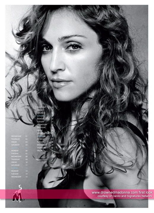 Madonna 2009 Calender