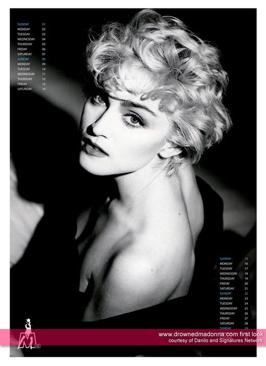 Madonna 2009 Calender
