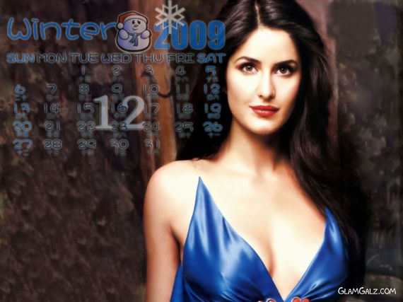Click to Enlarge - Katrina Kaif Calendar 2009