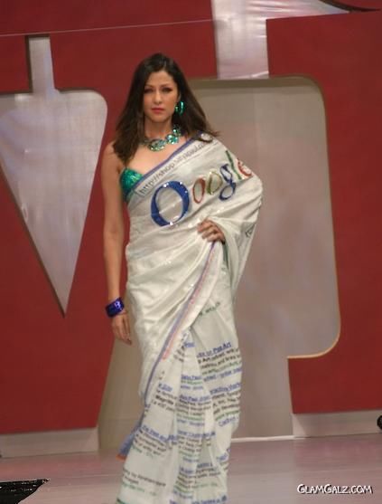 Google Saree Show by Satya Paul